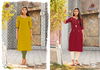 Baanvi Sui Dhaga 1 Fancy Ethnic Wear Rayon  Designer Kurti Collection
